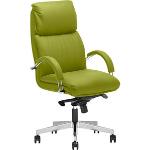 Grüne Nowy Styl Ergonomische Bürostühle & orthopädische Bürostühle  aus Kunstleder mit Armlehne 