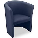 Dunkelblaue Nowy Styl Lounge Sessel aus Kunststoff gepolstert Breite 0-50cm, Höhe 0-50cm, Tiefe 0-50cm 