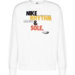 Reduzierte Weiße Nike Herrensweatshirts Größe L für den für den Herbst 