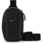 Schwarze Nike Essentials Umhängetaschen mit Reißverschluss für Herren 