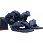 Reduzierte Blaue Nubikk High Heels & Stiletto-Pumps aus Leder für Damen Größe 37 
