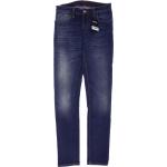 Reduzierte Blaue Nudie Jeans Nachhaltige Herrenjeans aus Denim Größe S 