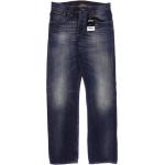 Reduzierte Marineblaue Nudie Jeans Nachhaltige Herrenjeans aus Denim Übergrößen 