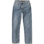 Reduzierte Marineblaue Bestickte Nudie Jeans Vegane Nachhaltige Jeans mit Stickerei aus Denim für Damen Weite 30, Länge 30 