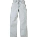 Blaue Loose Fit Nudie Jeans Vegane Bio Nachhaltige Baggy Jeans & Loose Fit Jeans mit Reißverschluss aus Denim für Damen Größe XS Weite 25, Länge 32 