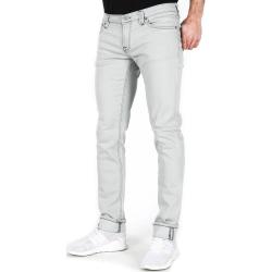 Nudie Skinny Fit Jeans - Tight Long John Cool Grey, Größe:W30, Länge:L34