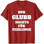 Rote 1. FC Nürnberg T-Shirts für Herren Größe S 