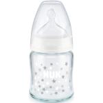 Blaue Nuk Babyflaschen 120ml aus Glas 