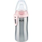NUK Trinkflasche Active Cup Edelstahl 215 ml rosa