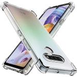 LG Q8 Cases durchsichtig aus Silikon stoßfest 