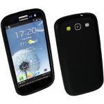 Schwarze Numerva Samsung Galaxy S3 Cases Art: Bumper Cases mit Bildern aus Silikon 
