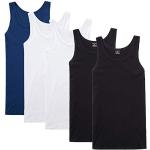 Blaue U-Ausschnitt Shaping Tops & Miederhemden für Herren Größe 5 XL 5-teilig für den für den Sommer 