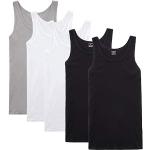 Reduzierte Graue U-Ausschnitt Shaping Tops & Miederhemden für Herren Größe 3 XL 5-teilig für den für den Sommer 