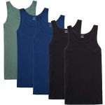 Olivgrüne U-Ausschnitt Shaping Tops & Miederhemden für Herren Größe XL 5-teilig für den für den Sommer 