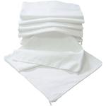 Weiße Allergiker Kissenbezüge & Kissenhüllen mit Reißverschluss aus Baumwolle maschinenwaschbar 25x50 