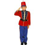 Blaue Soldaten-Kostüme für Kinder Größe 134 