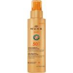 Französische Alkoholfreie Nuxe Spray Sonnenschutzmittel 150 ml LSF 50 für das Gesicht 