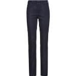 Blaue NYDJ Straight Leg Jeans mit Reißverschluss für Damen Größe XS 