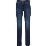 Blaue NYDJ Straight Leg Jeans mit Reißverschluss für Damen Größe XS 