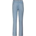 Blaue NYDJ Straight Leg Jeans mit Reißverschluss aus Baumwolle für Damen Größe XS 