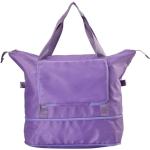 Reduzierte Violette Damenreisetaschen klappbar 