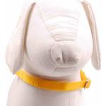 Gelbe Nylonhalsbänder für Hunde aus Nylon 
