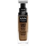 NYX Professional Makeup Can't Stop Won't Stop 24-Hour Foundation Flüssige Foundation 30 ml Nr. 15.9 - Warm Honey