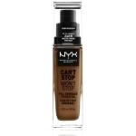 NYX Professional Makeup Can't Stop Won't Stop 24-Hour Foundation Flüssige Foundation 30 ml Nr. 16.7 - Warm Mahogany