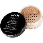 NYX Professional Makeup Mineral Finishing Powder, Loses Puder, Mattes Finish, Ölabsorbierend, Vegane Formel, Farbton: Medium/Dark