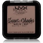 NYX Professional Makeup Sweet Cheeks Creamy Powder Blush Matte Cremerouge 5 g Nr. 09 - So Taupe