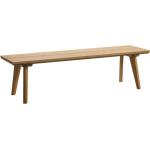 Hellbraune Moderne Hasena Oak-Line Gartenmöbel Holz geölt aus Eiche Breite 100-150cm, Höhe 0-50cm, Tiefe 0-50cm 