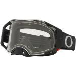 Oakley Airbrake Clear Motocross Brille, schwarz-grau
