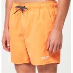 Orange Sportliche Oakley Herrenshorts mit Meer-Motiv Größe XL 