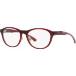 Ziegelrote Oakley Brillenfassungen aus Kunststoff für Damen 