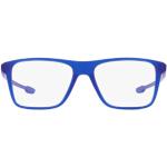 Blaue Oakley Rechteckige Kunststoffbrillengestelle für Kinder 
