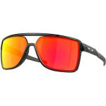 Reduzierte Rote Oakley Verspiegelte Sonnenbrillen für Herren 