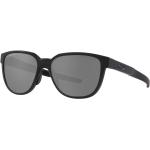 Schwarze Oakley Runde Sonnenbrillen polarisiert für Herren 