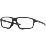Schwarze Oakley Crosslink Quadratische Sonnenbrillen polarisiert für Herren 