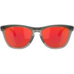 Rote Oakley Frogskins Verspiegelte Sonnenbrillen für Herren 