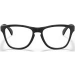 Schwarze Oakley Frogskins Rechteckige Vollrand Brillen aus Kunststoff für Damen 