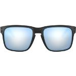 Schwarze Oakley Holbrook Sonnenbrillen polarisiert aus Kunststoff für Herren 