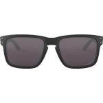 Oakley HOLBROOK 0OO9102 9102E8 Kunststoff Rechteckig Schwarz/Schwarz Sonnenbrille, Sunglasses Schwarz/Schwarz Groß