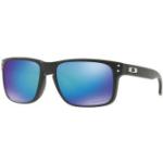 Schwarze Oakley Holbrook Rechteckige Sonnenbrillen polarisiert aus Kunststoff 