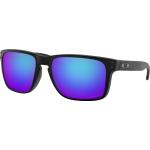 Schwarze Oakley Holbrook Quadratische Sonnenbrillen polarisiert aus Kunststoff für Herren 