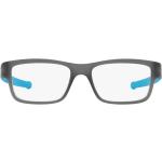 Graue Oakley Rechteckige Vollrand Brillen aus Kunststoff für Kinder 