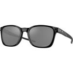 Schwarze Oakley Quadratische Sonnenbrillen polarisiert aus Kunststoff für Herren 