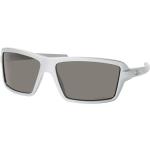 Silberne Oakley Rechteckige Sportbrillen polarisiert aus Kunststoff für Herren 