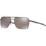 Silberne Oakley Sonnenbrillen polarisiert für Herren 