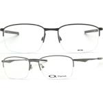 Schwarze Oakley Brillenfassungen aus Metall für Herren 