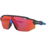 Anthrazitfarbene Oakley Radar Sportbrillen & Sport-Sonnenbrillen aus Kohlefaser 